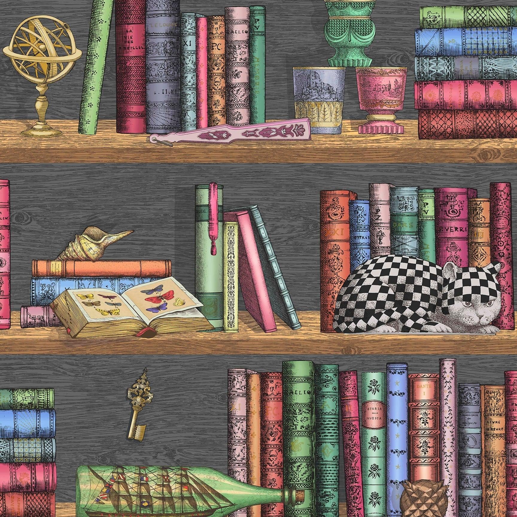 Tapeta FORNASETTI SENZA TEMPO - Libreria Cole & Son Eye on Design