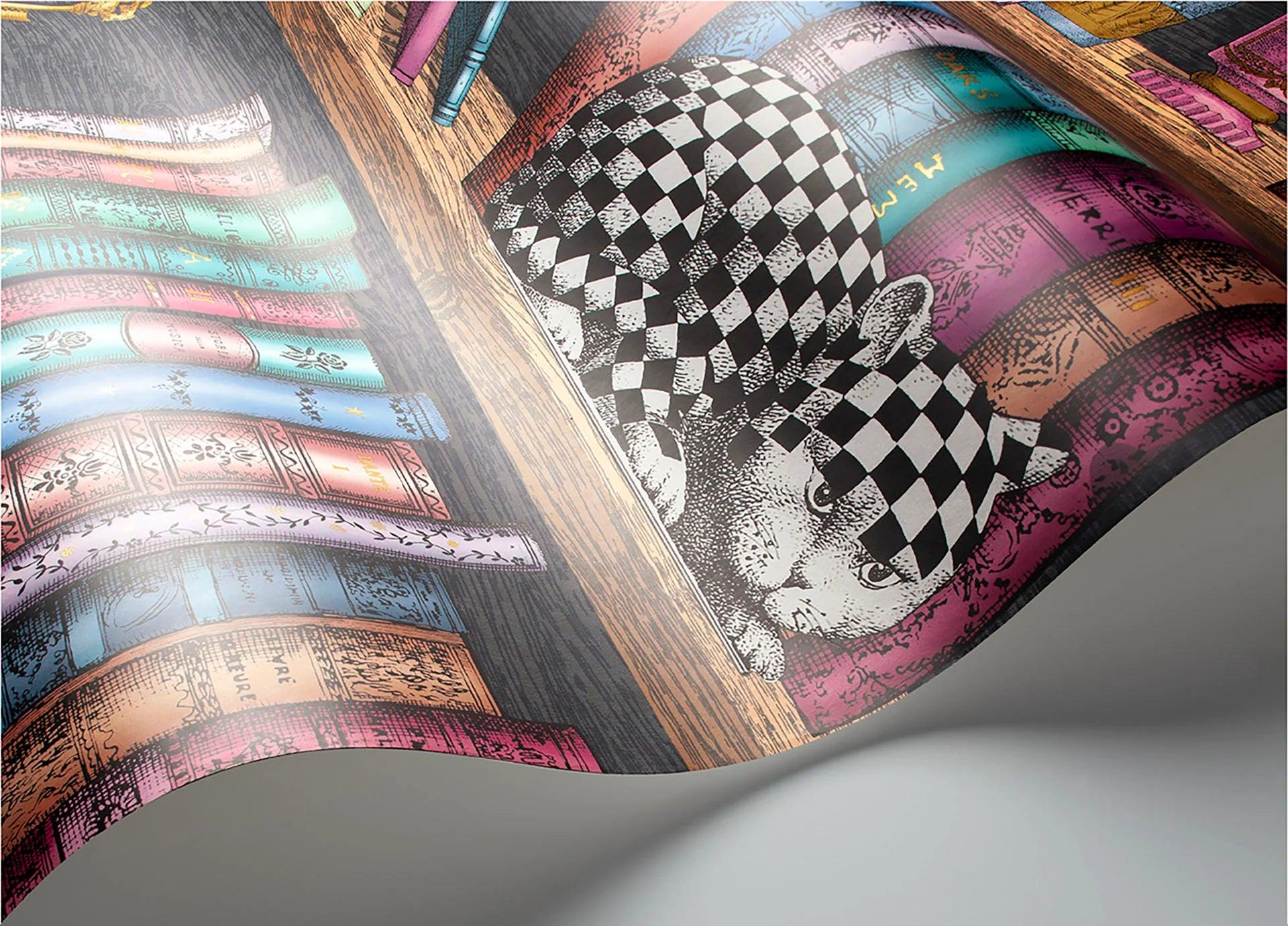Tapeta FORNASETTI SENZA TEMPO - Libreria Cole & Son Eye on Design