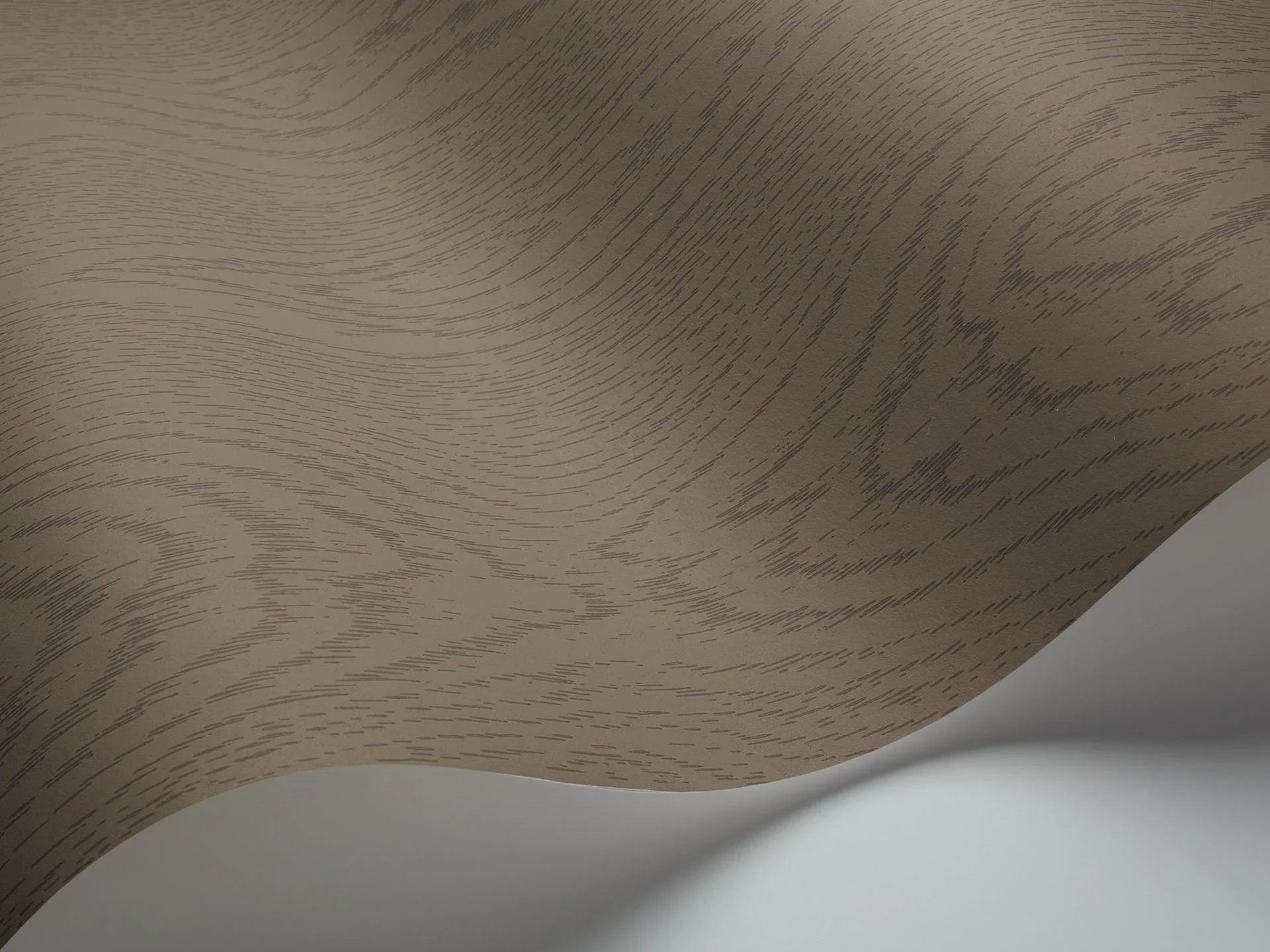 Tapeta imitująca drewniane deski FOUNDATION - Wood Grain oliwkowy na ścianę