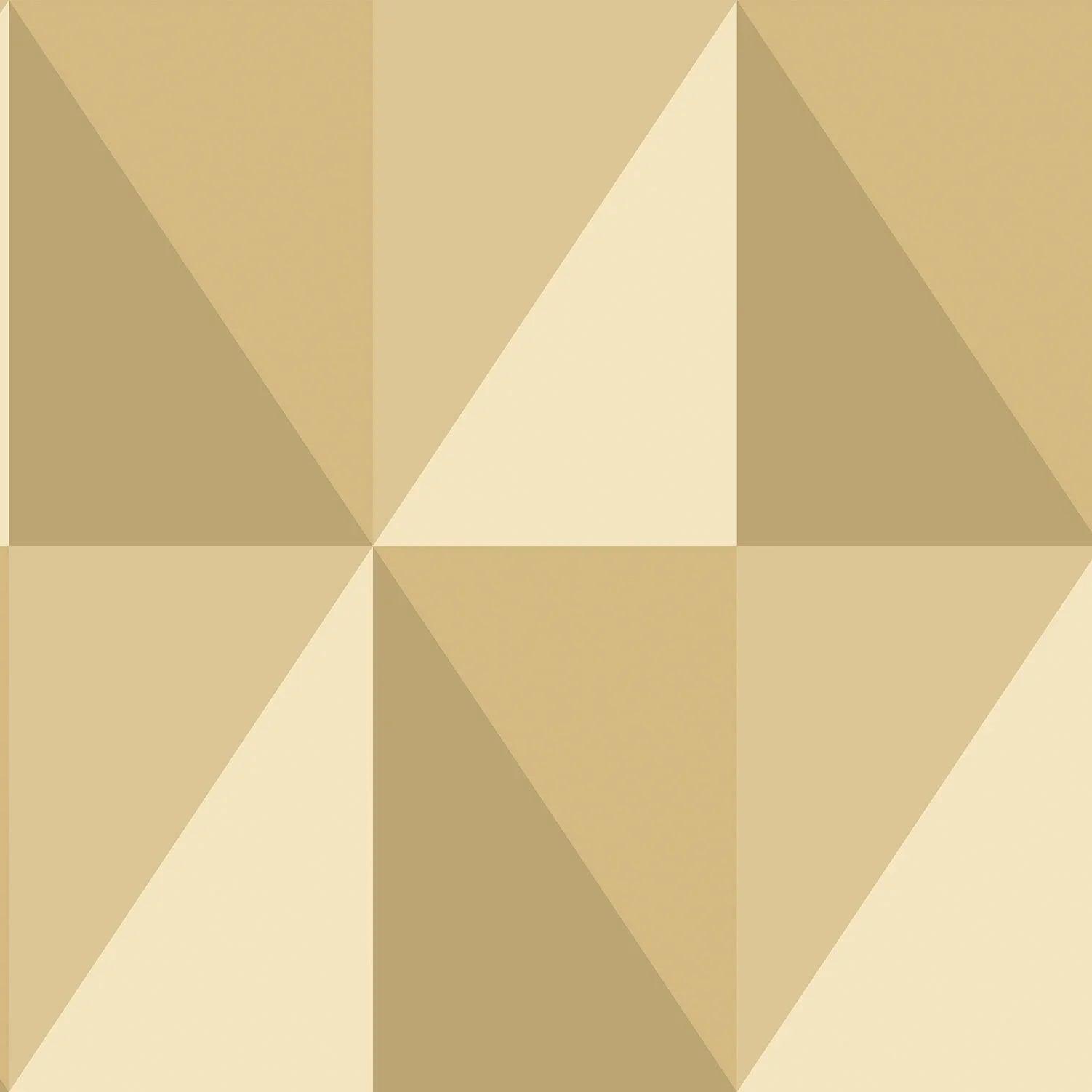 Tapeta GEOMETRIC II - Apex Grand piaskowy Cole & Son Eye on Design