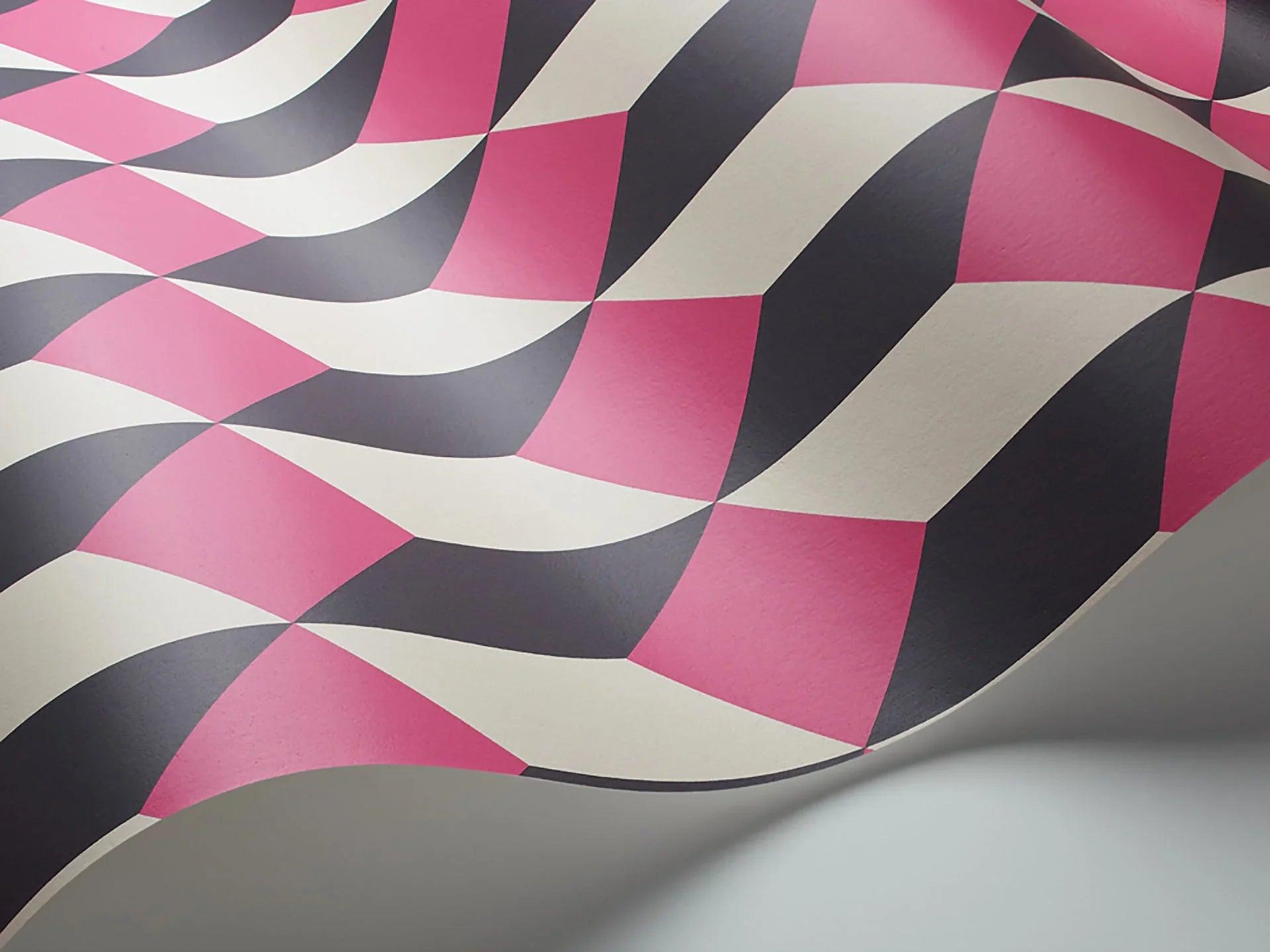 Tapeta GEOMETRIC II - Delano różowy Cole & Son Eye on Design