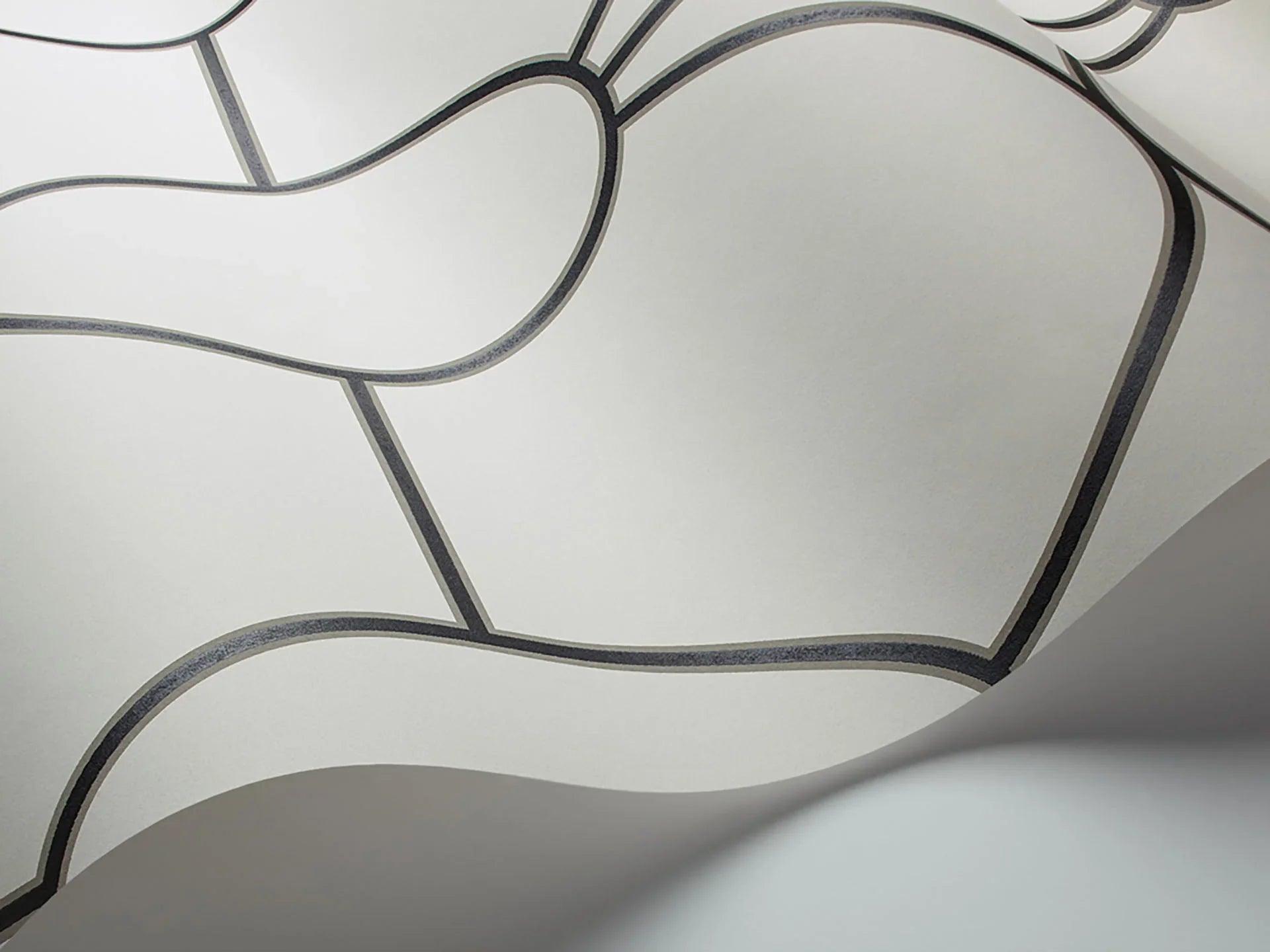 Tapeta GEOMETRIC II - Riviera biały Cole & Son Eye on Design