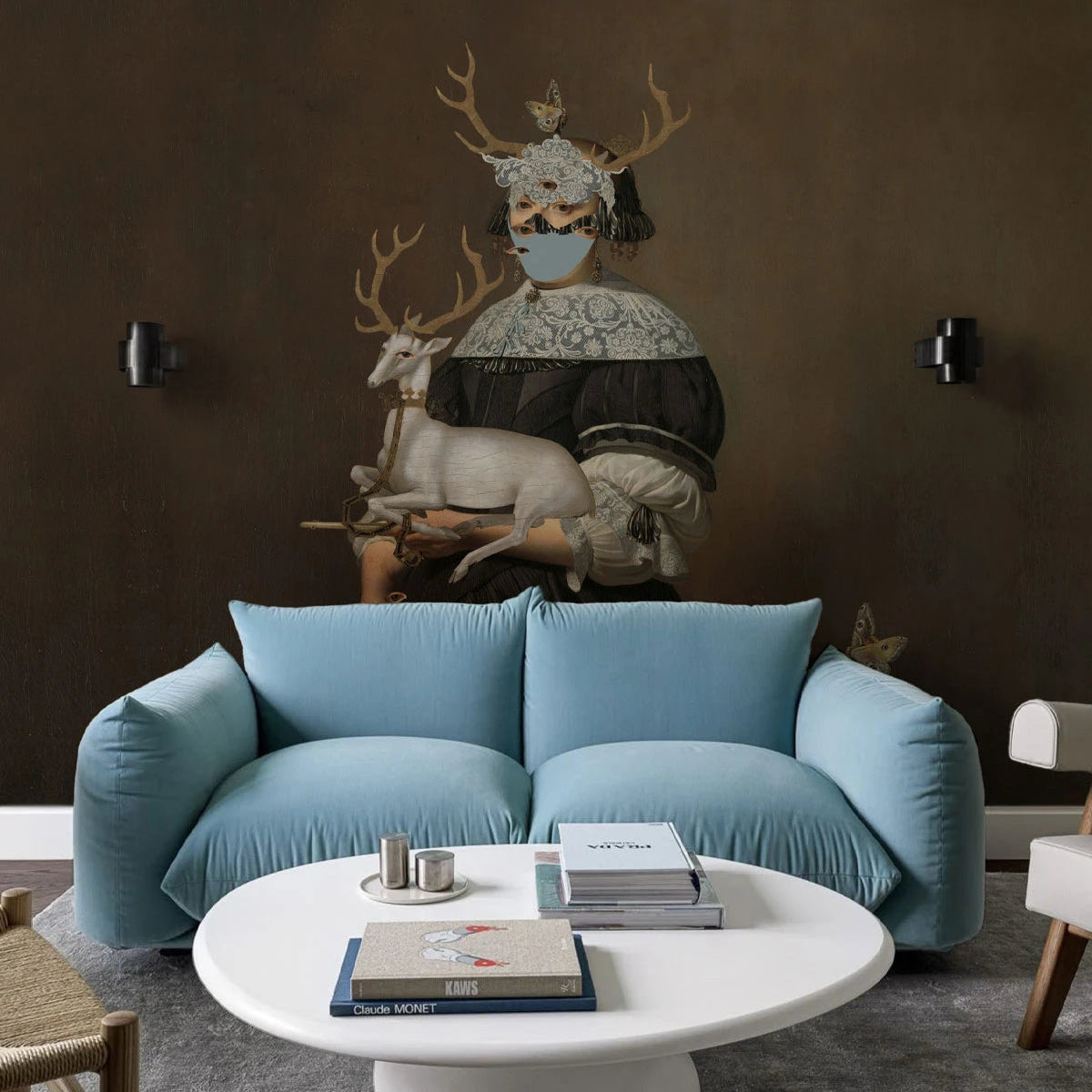 Tapeta flizelinowa LADY OF THE STAG braun