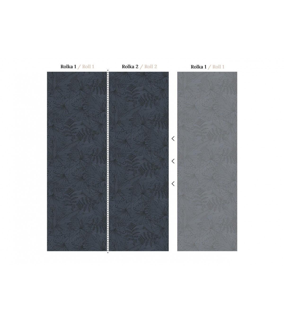 Tapeta LEAVES COMPOSITION Wallcolors Eye on Design