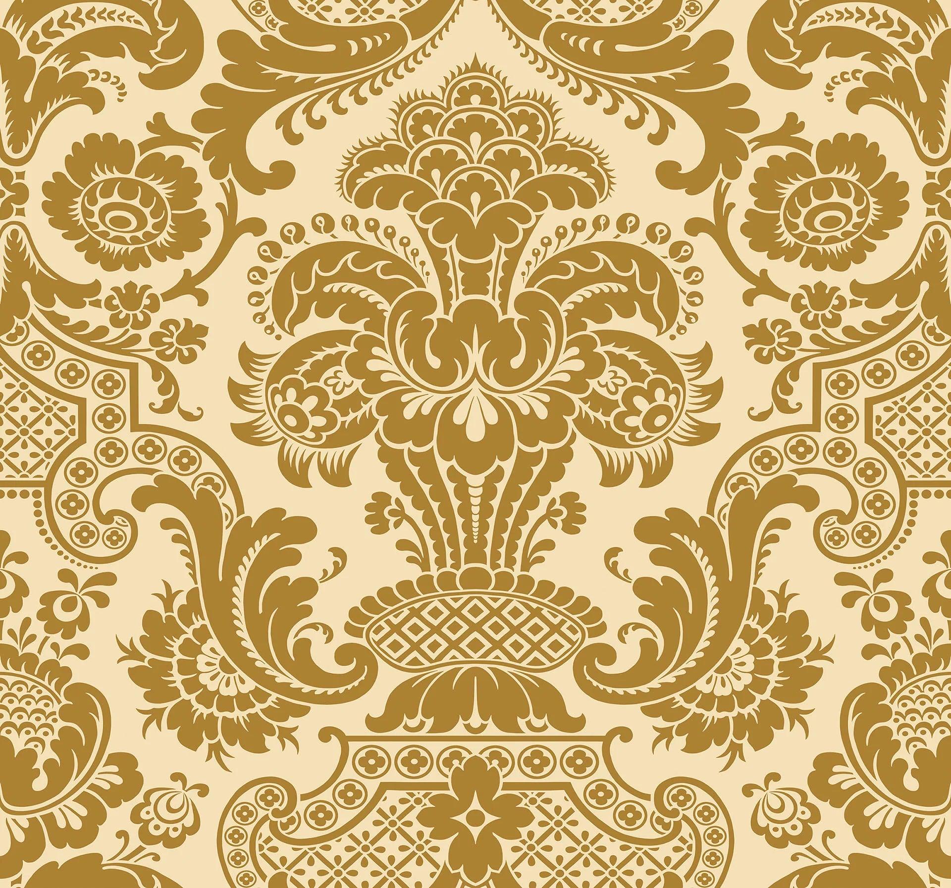 Tapeta MARIINSKY DAMASK - Carmen piaskowy Cole & Son Eye on Design
