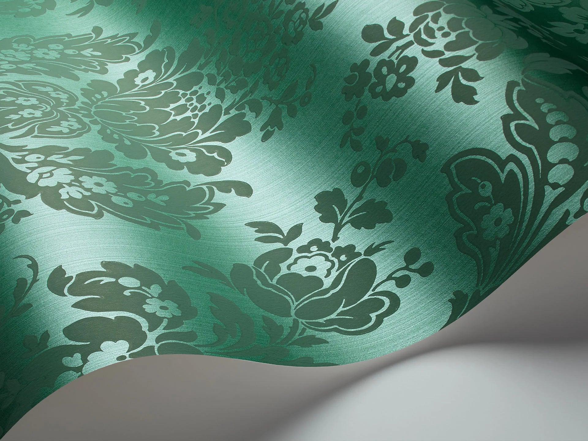 Tapeta MARIINSKY DAMASK - Giselle zielony Cole & Son Eye on Design