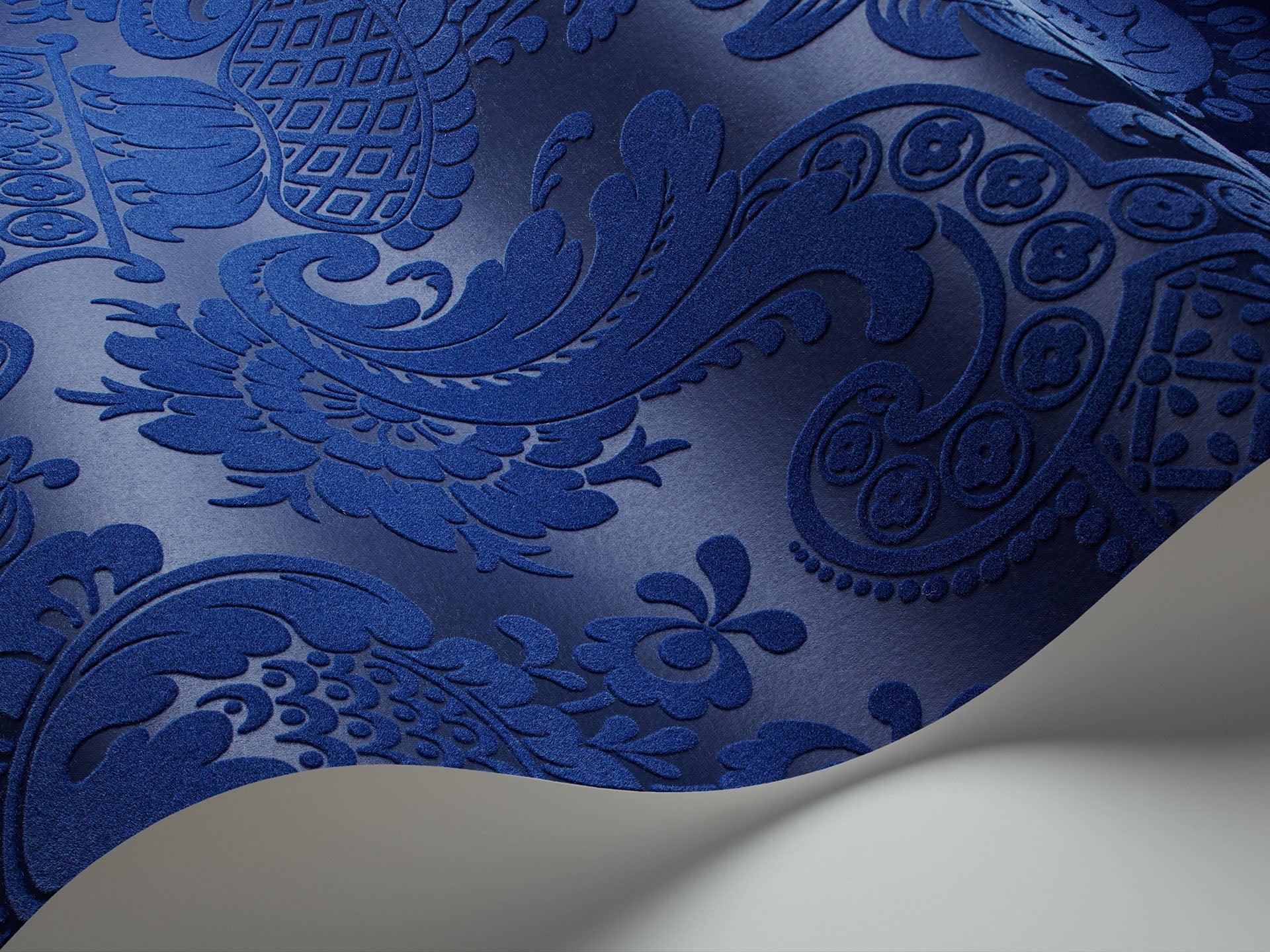 Tapeta MARIINSKY DAMASK - Petrouchka niebieski Cole & Son Eye on Design