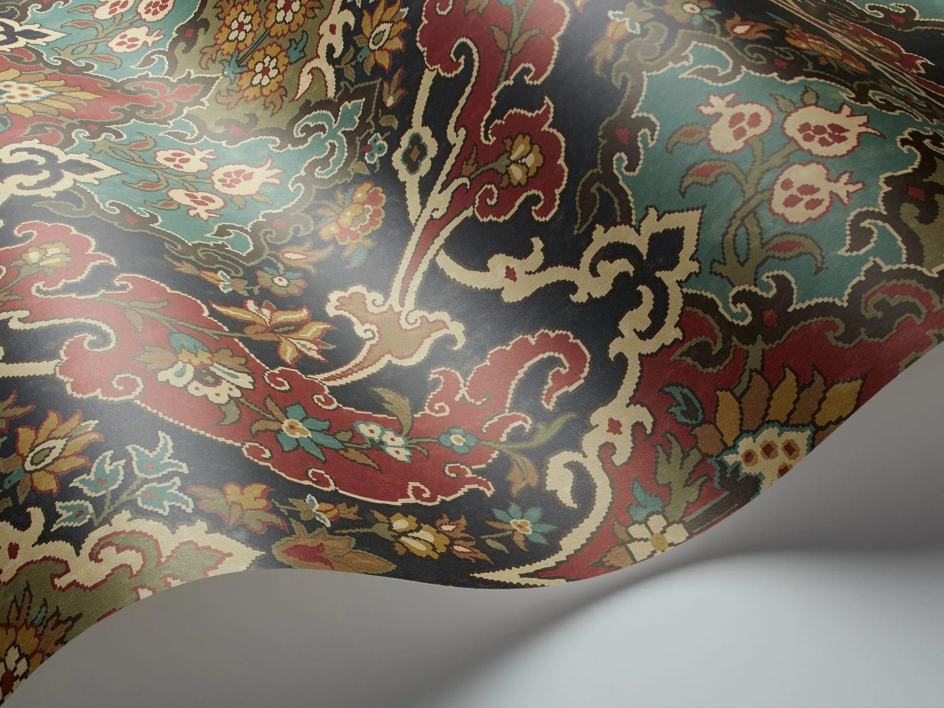 Tapeta MARIINSKY DAMASK - Pushkin czerwony Cole & Son Eye on Design