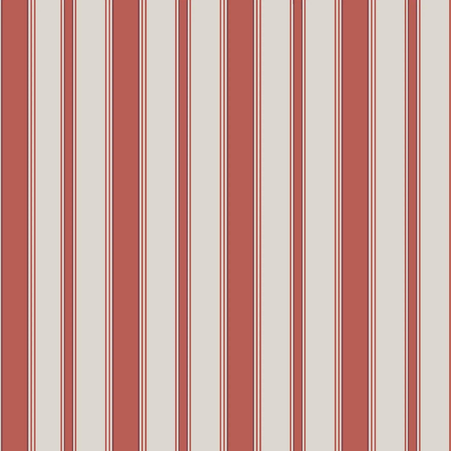 Tapeta MARQUEE STRIPES - Cambridge Stripe czerwony Cole & Son Eye on Design