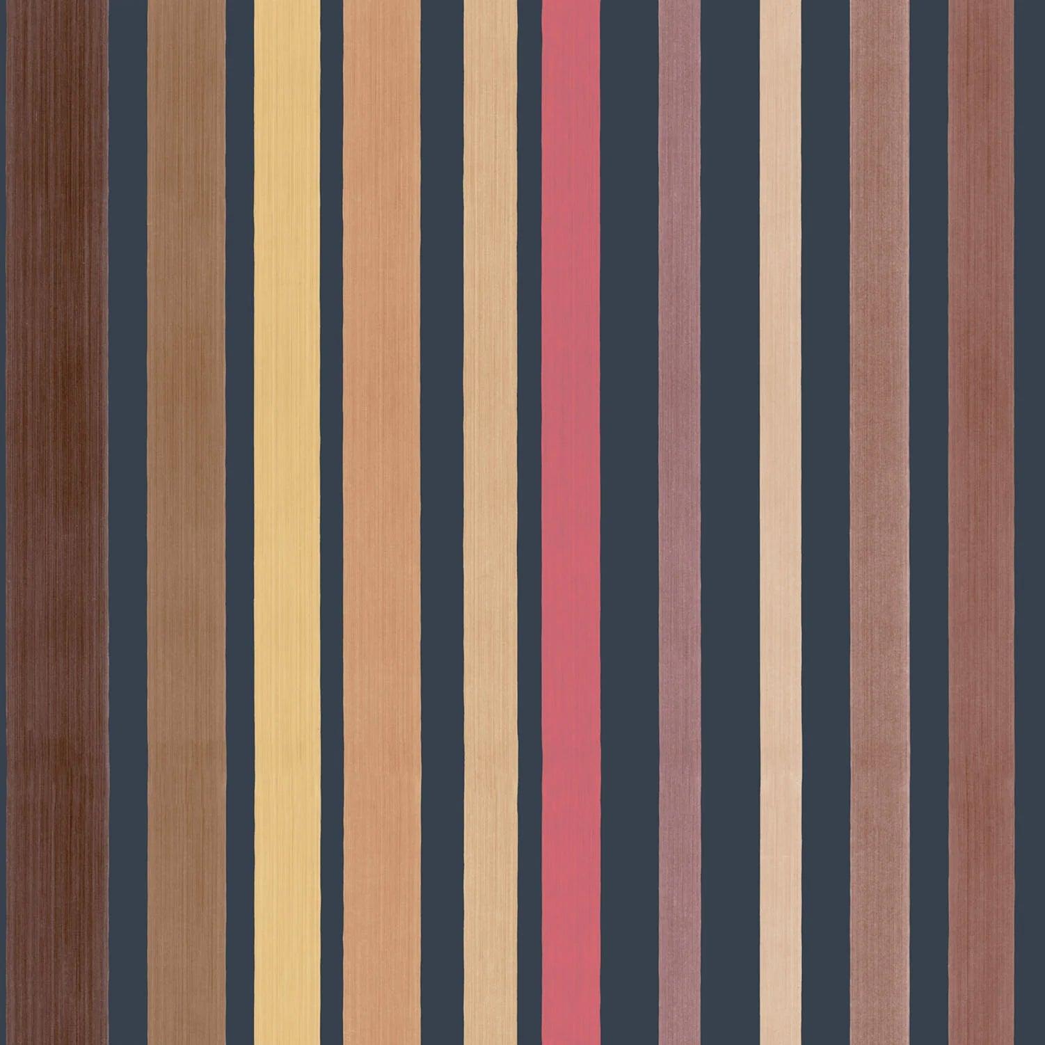 Tapeta MARQUEE STRIPES - Carousel Stripe brązowy Cole & Son Eye on Design