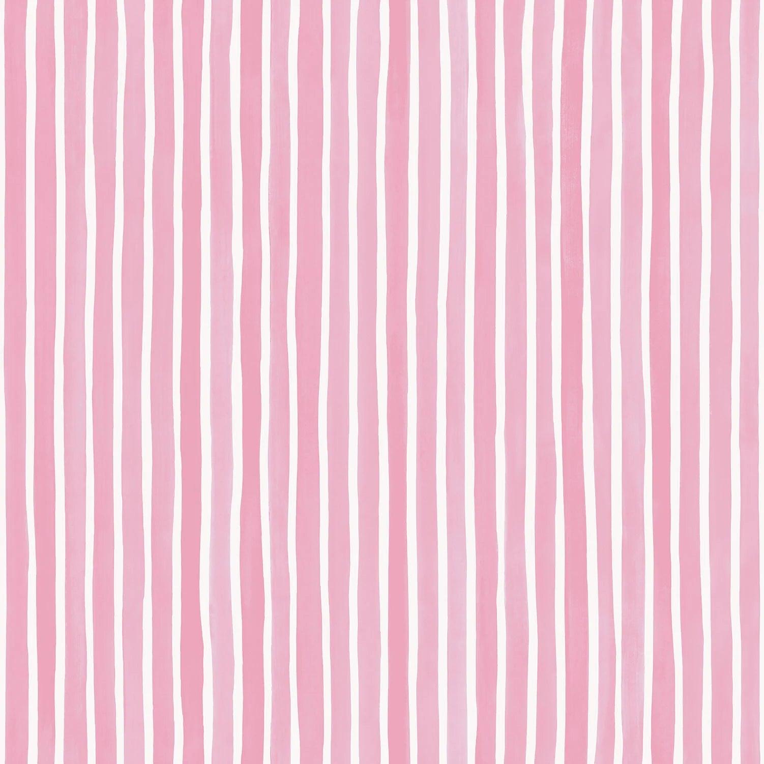 Tapeta MARQUEE STRIPES - Croquet Stripe różowy – Cole & Son