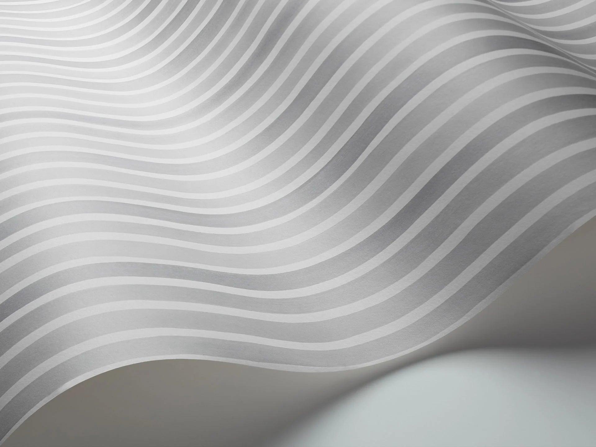 Tapeta MARQUEE STRIPES - Croquet Stripe szary Cole & Son Eye on Design