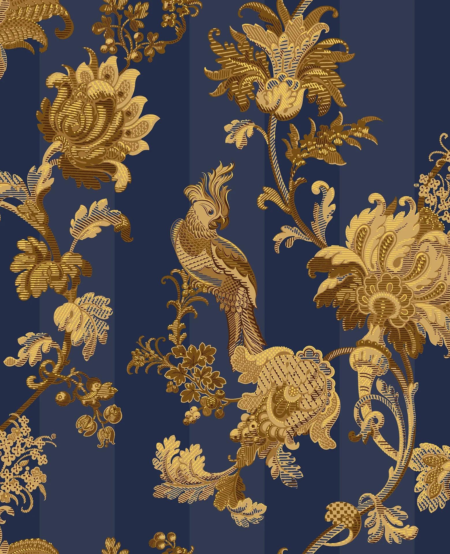 Tapeta MARTYN LAWRENCE BULLARD - Zerzura granatowy Cole & Son Eye on Design