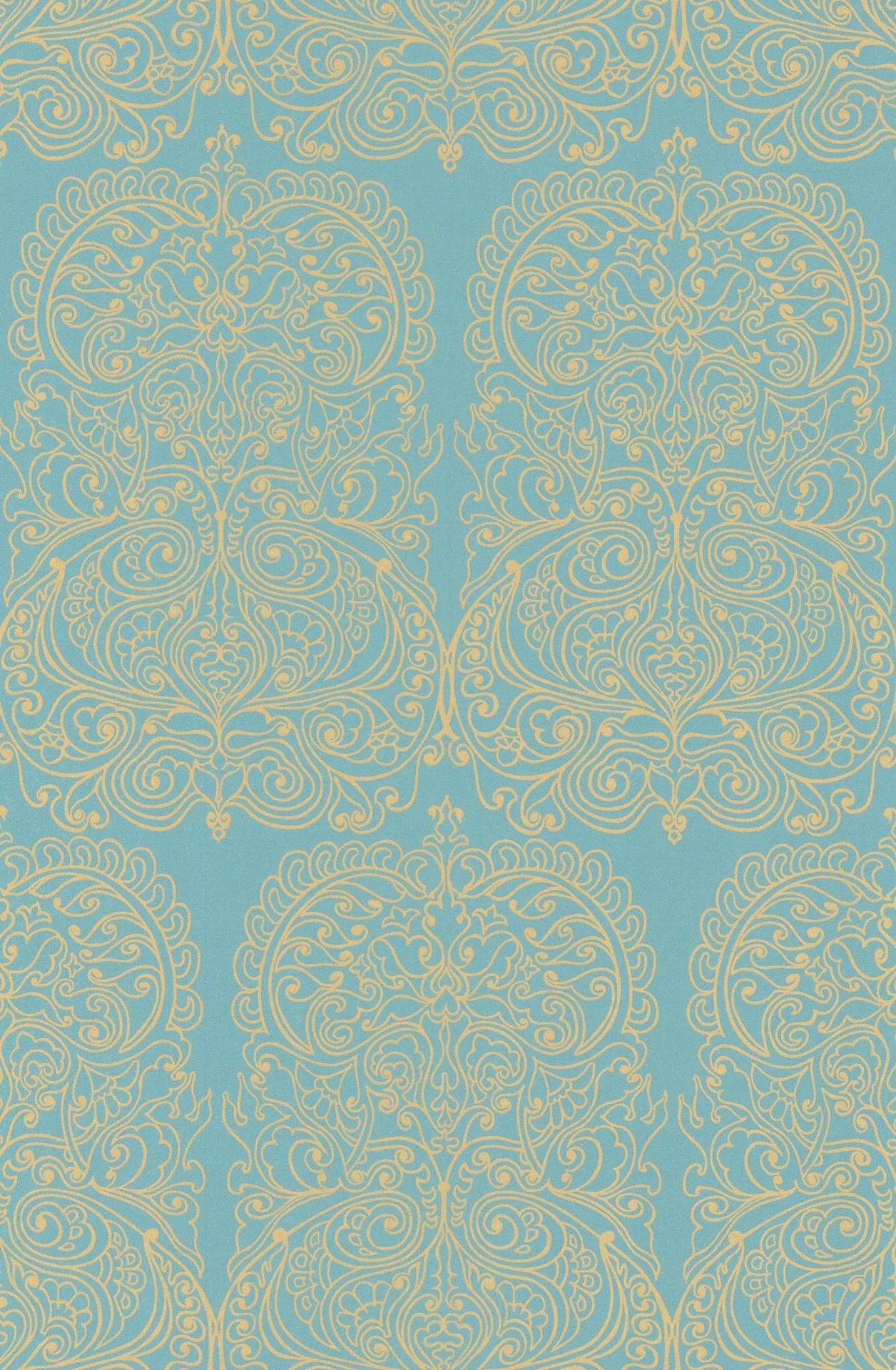 Tapeta NEW CONTEMPORARY II - Alpana niebieski Cole & Son Default Title Eye on Design