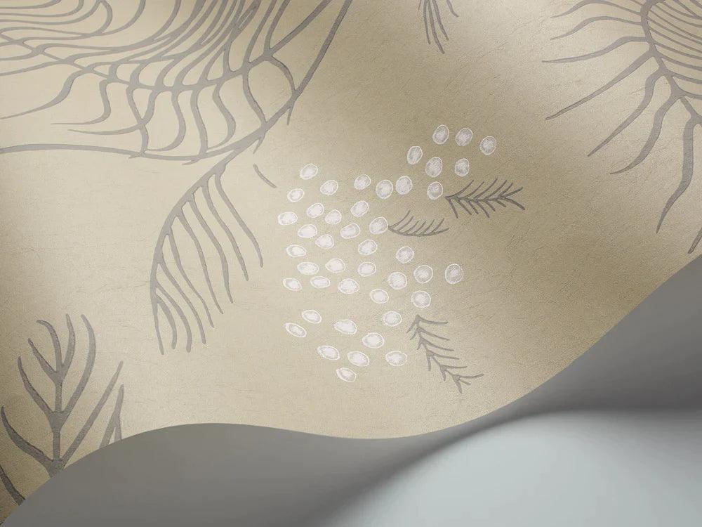 Tapeta NEW CONTEMPORARY II - Mimosa beżowy na ścianę
