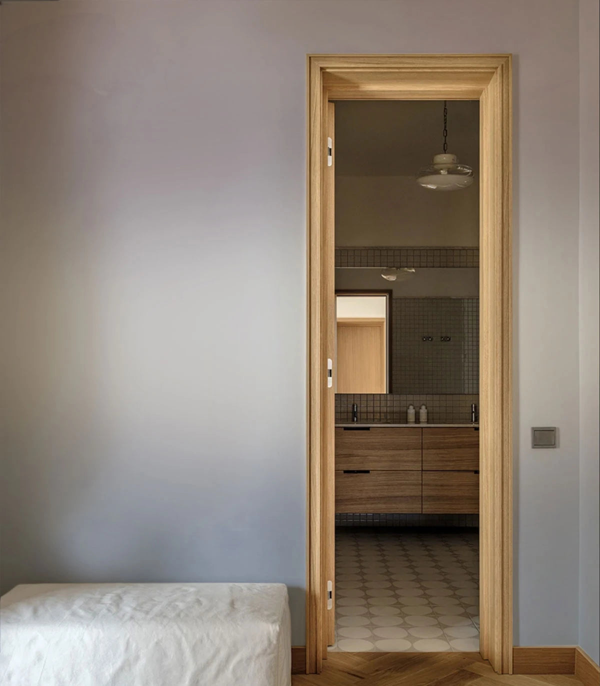 Beige OMBRE DUNE gradient behang