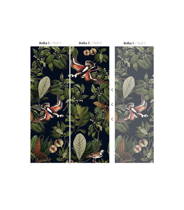 Tapeta ORANGE BIRD Wallcolors Eye on Design