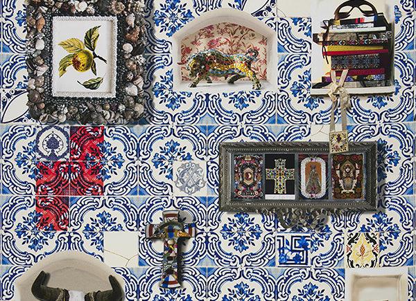 Tapeta PATIO - COBALT niebieski Christian Lacroix Eye on Design