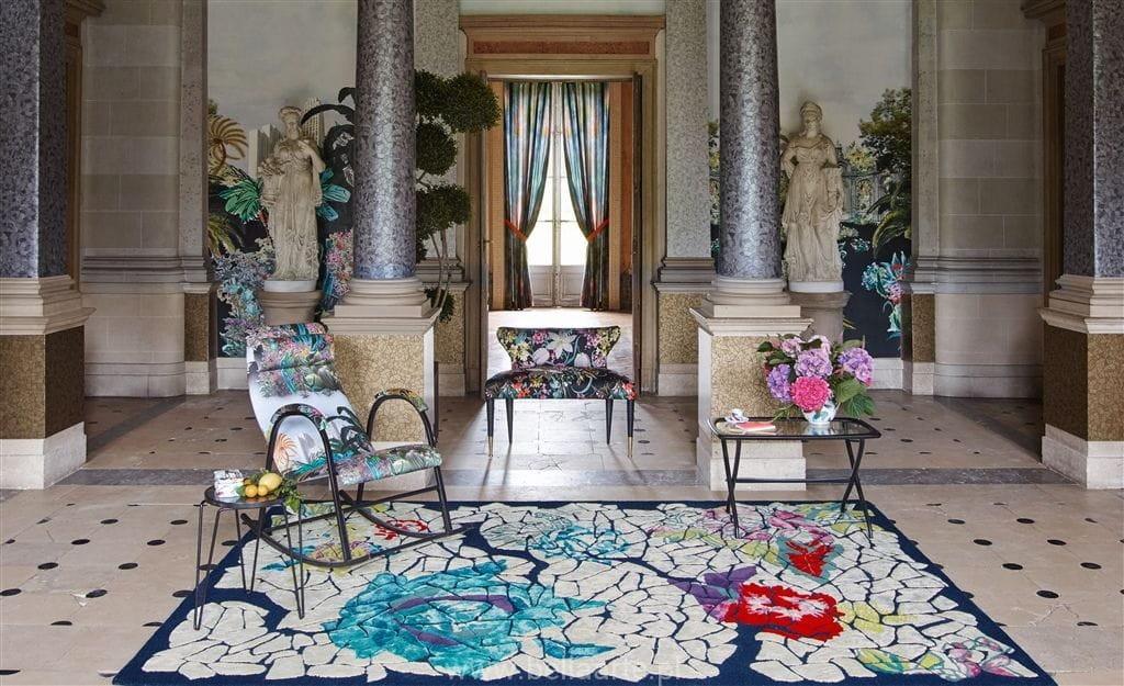 Tapeta PICASSIETTE - GLAUQUE zielony Christian Lacroix Eye on Design