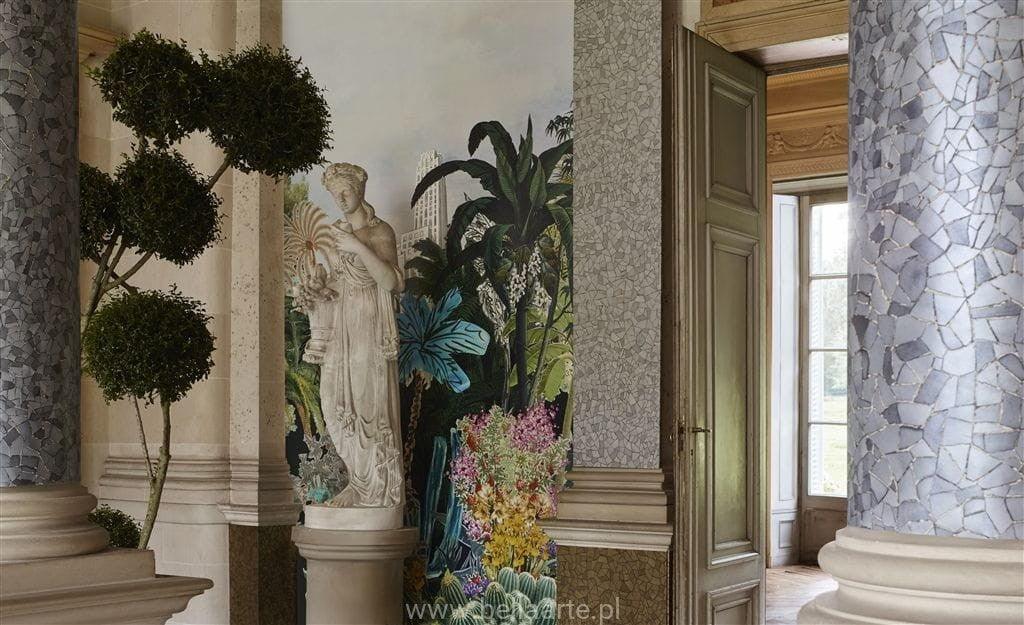 Tapeta PICASSIETTE - GLAUQUE zielony Christian Lacroix Eye on Design