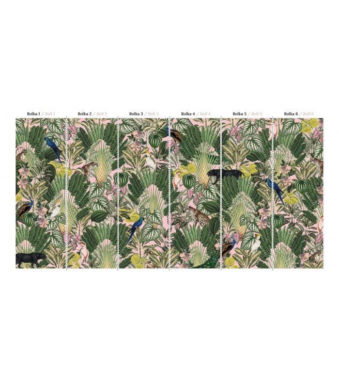 Tapeta PINK JUNGLE Wallcolors Eye on Design