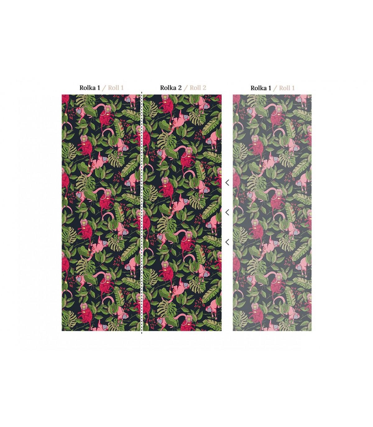 Tapeta PINK MONKEY Wallcolors Eye on Design