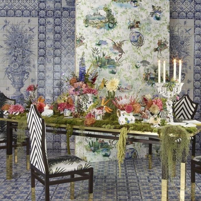 Tapeta REVERIES VERT BUIS Christian Lacroix Eye on Design