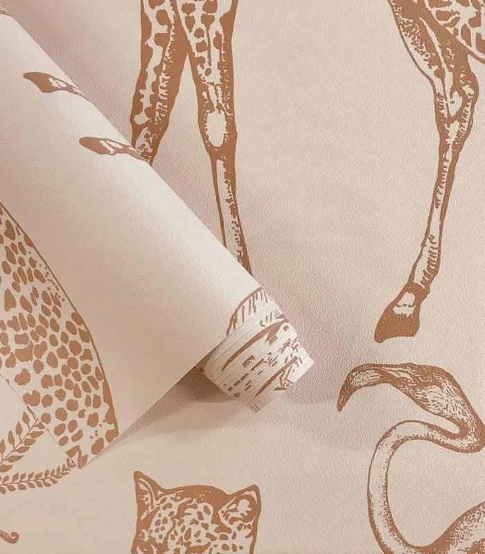 Tapeta SAFARI BEIGE Wallcolors Eye on Design