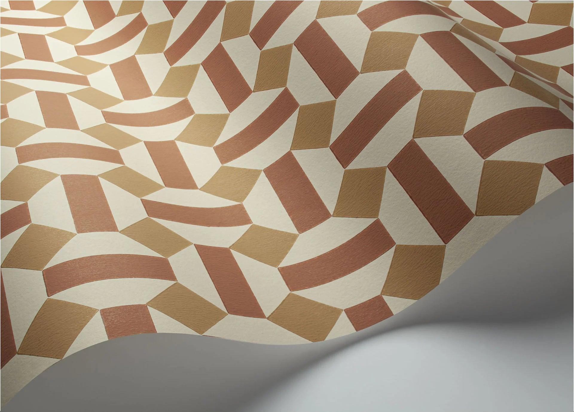 Tapeta SEVILLE - Alicatado terakota Cole & Son Eye on Design