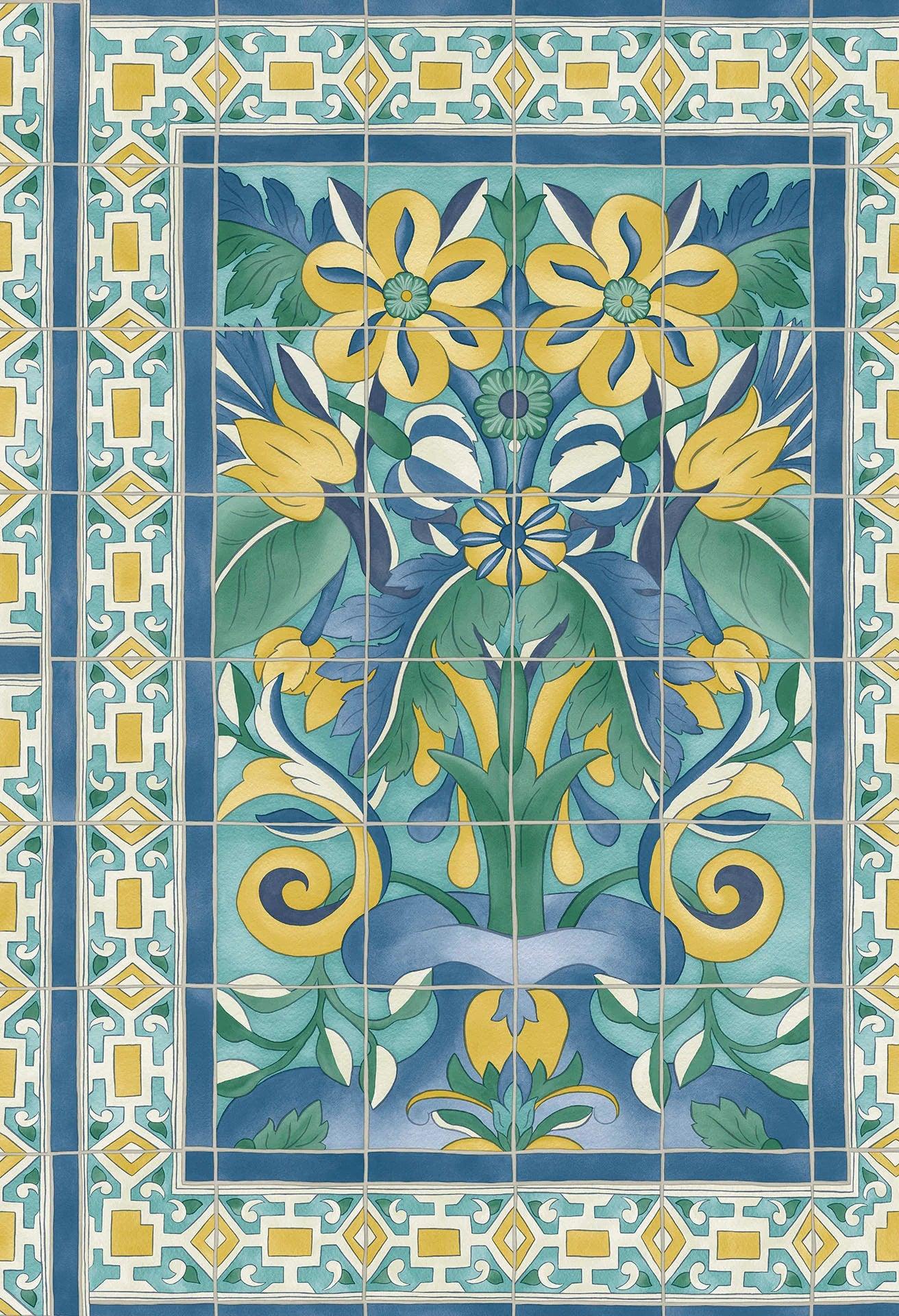 Tapeta SEVILLE - Triana ochra – Cole & Son