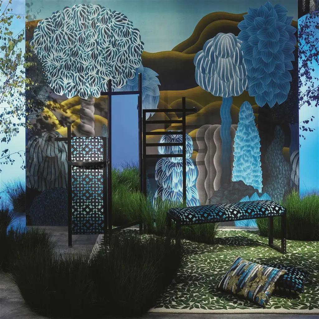 Tapeta SONGE D ETE MARAIS niebieski Christian Lacroix Eye on Design