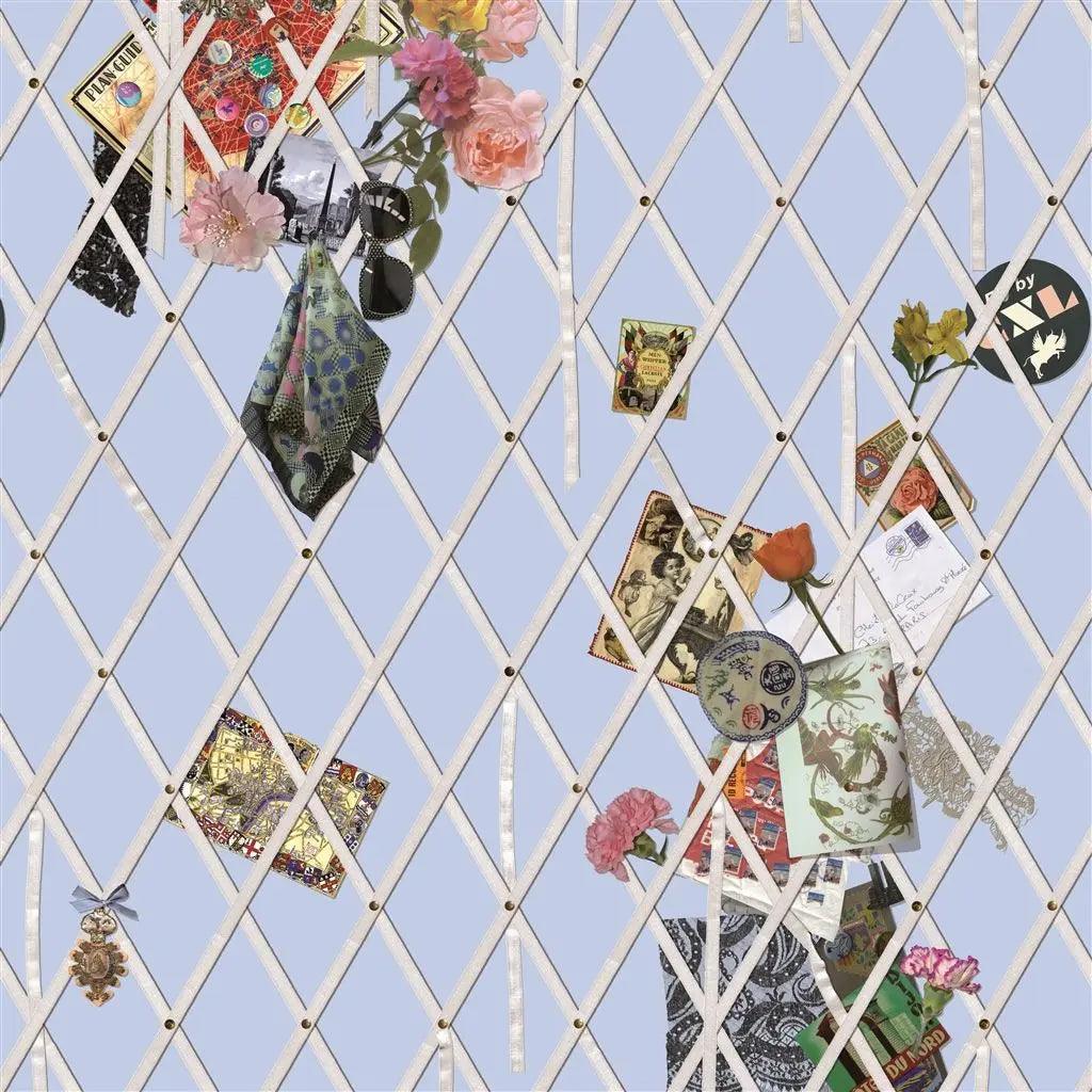 Tapeta SOUVENIR - CIEL błękitny Christian Lacroix Eye on Design