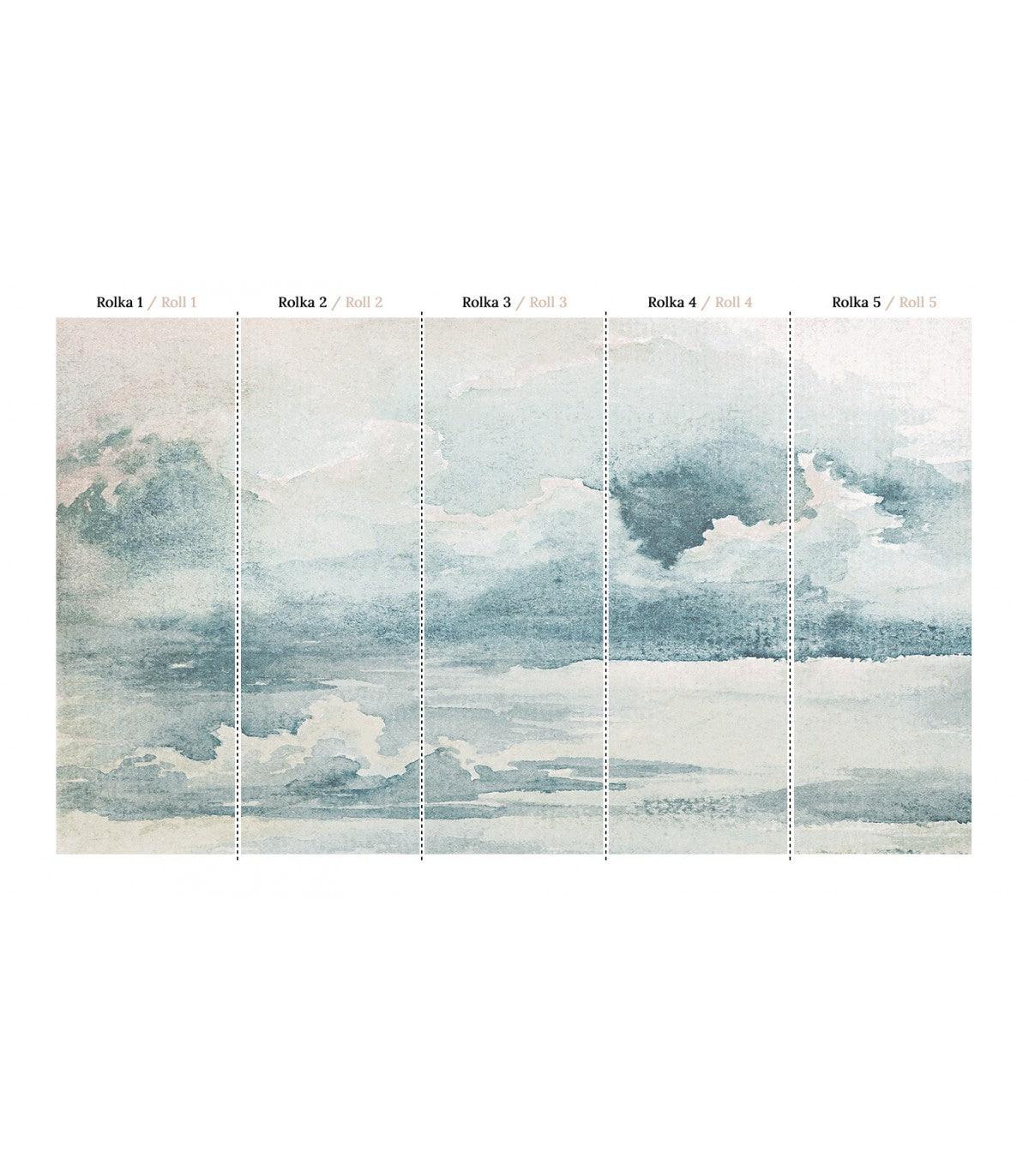 Tapeta STORMY SKY Wallcolors Eye on Design