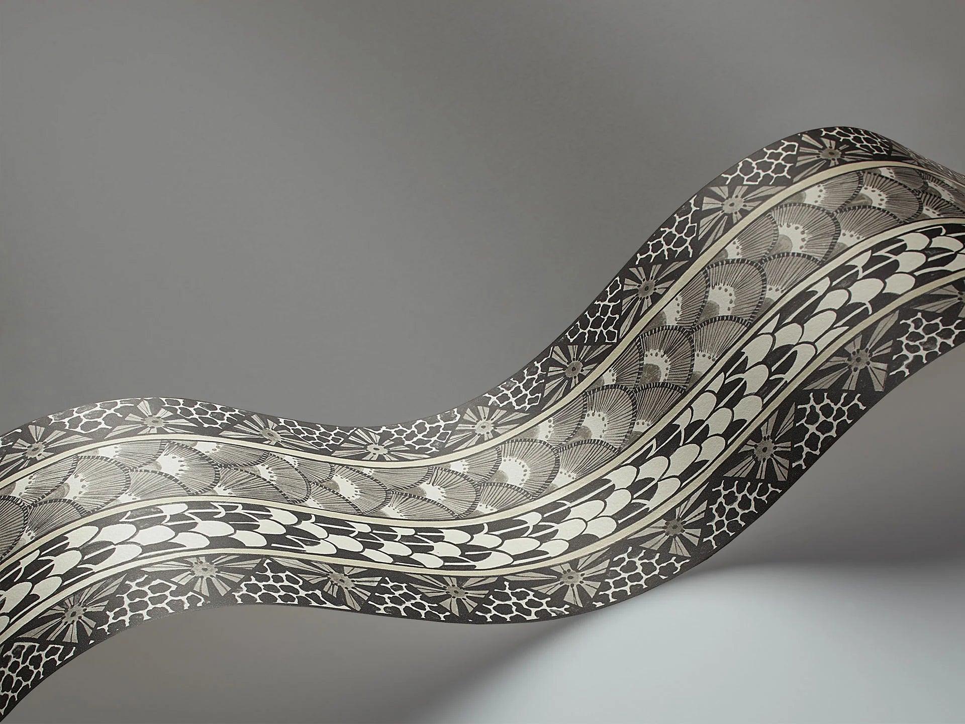 Tapeta THE ARDMORE COLLECTION - Ardmore Border czarny Cole & Son Eye on Design