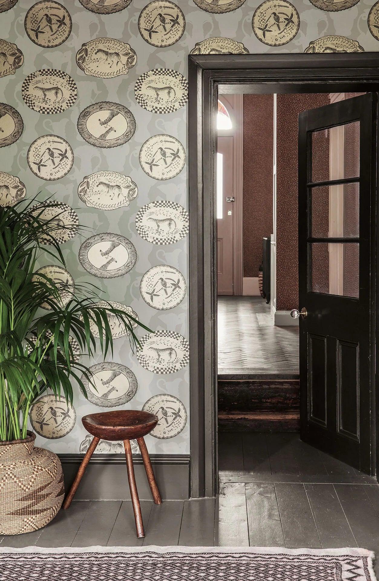 Tapeta THE ARDMORE COLLECTION - Matrinah oliwkowy Cole & Son Eye on Design