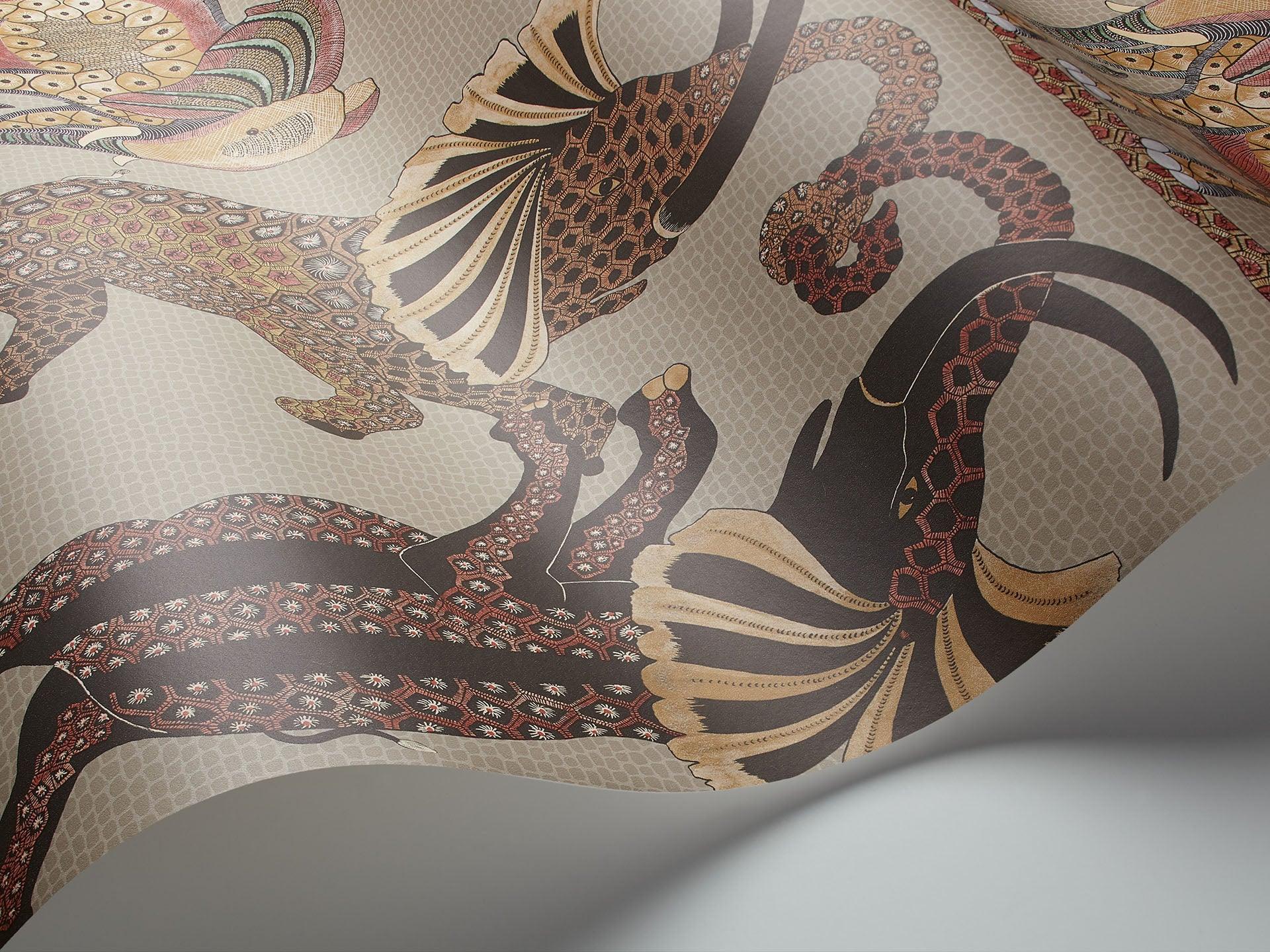Tapeta THE ARDMORE COLLECTION - Safari Dance beżowy na ścianę – Cole & Son