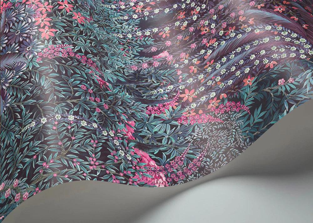 Tapeta THE GARDENS - Cascade granatowy Cole & Son Eye on Design