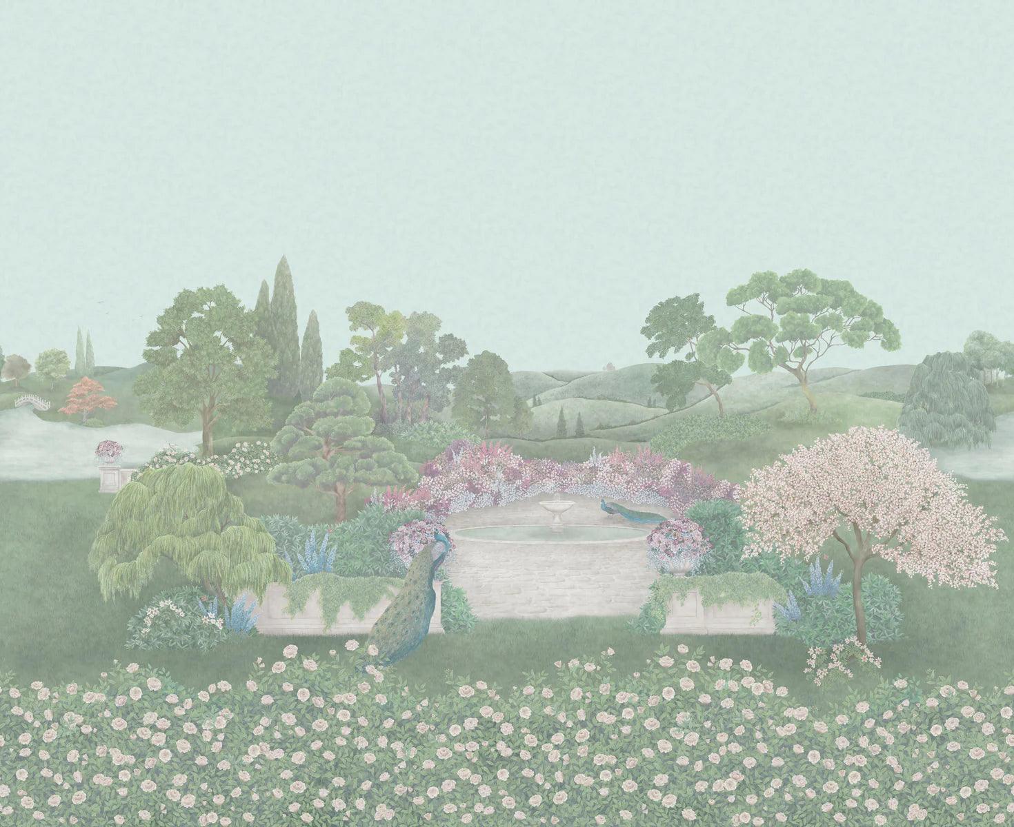 Tapeta THE GARDENS - Idyll niebieski – Cole & Son