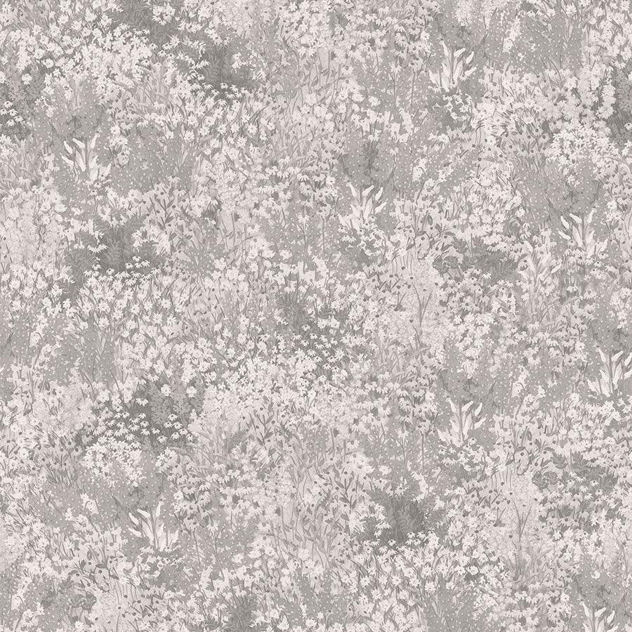 Tapeta z motywem roślinnym kwiatów THE GARDENS - Petite Fleur matowe wykończenie szary – Cole & Son