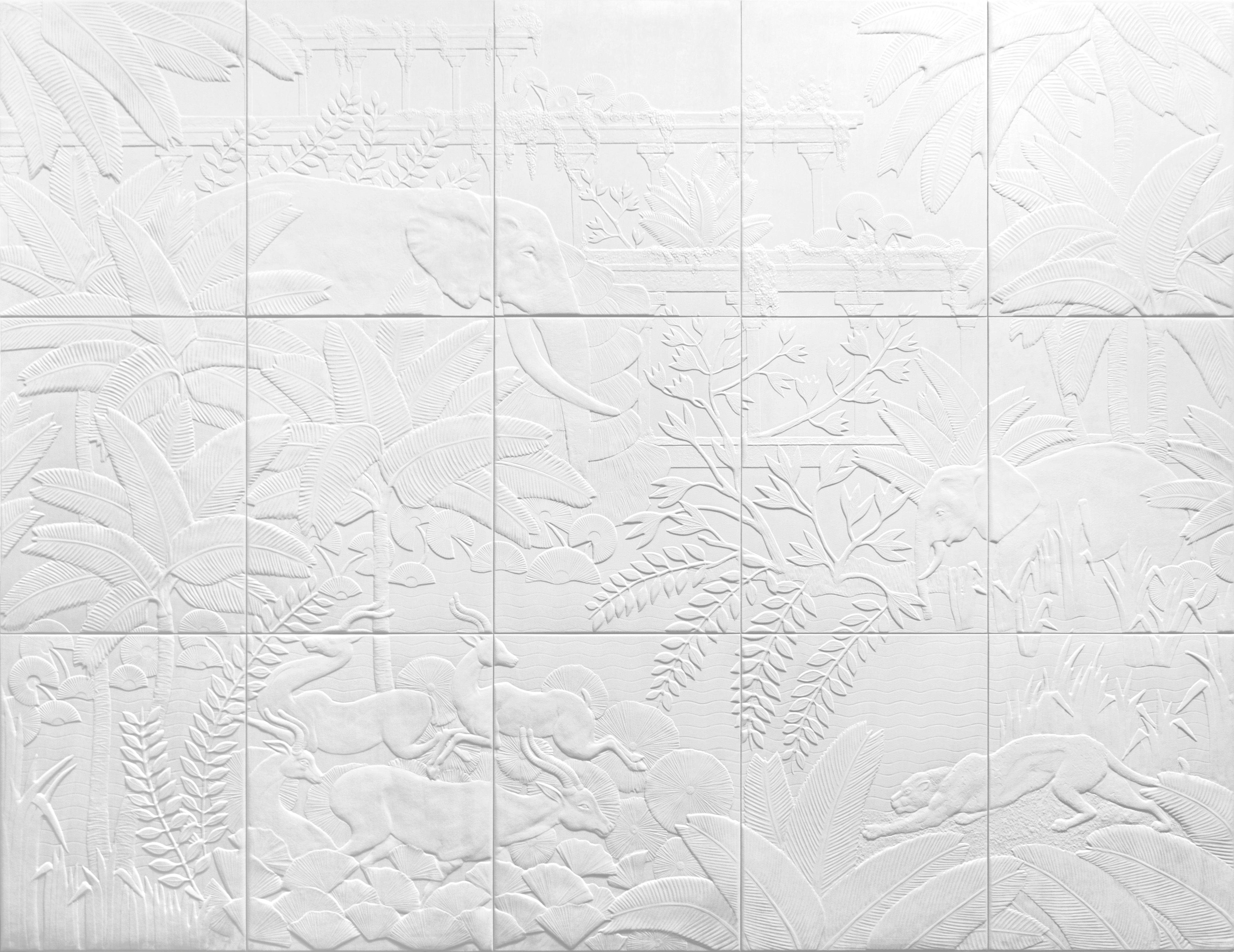 Tapeta trójwymiarowa BETWEEN RIVERS - CREAM Arte Eye on Design