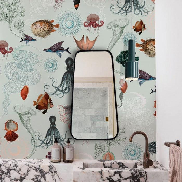 Tapeta UNDERWATER WORLD jasnoniebieski Wallcolors Eye on Design