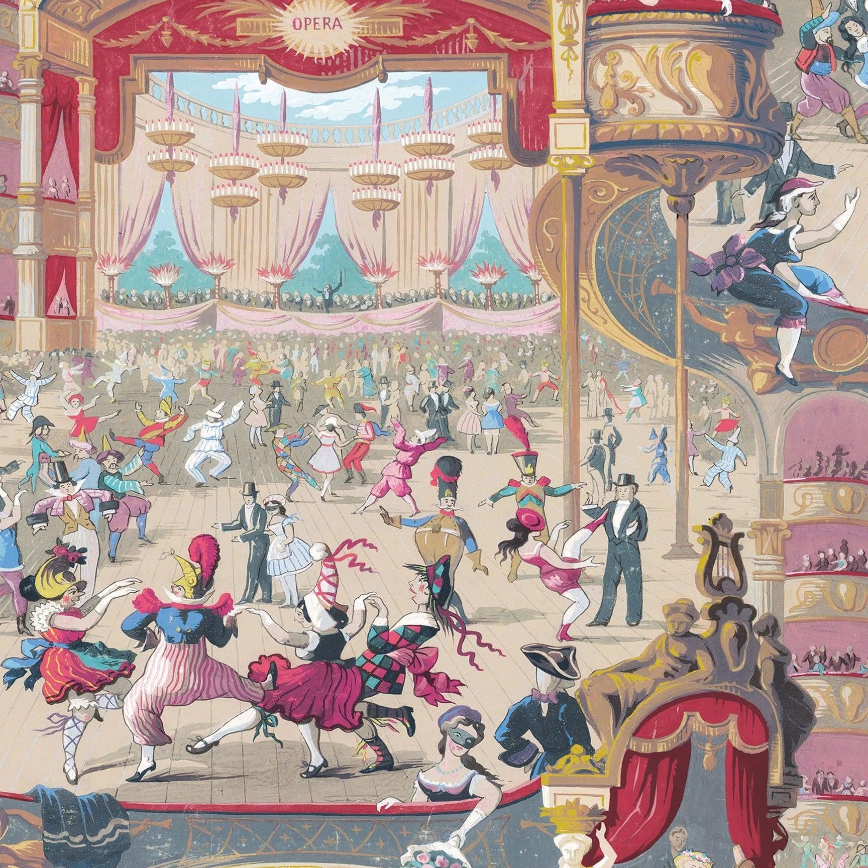 Tapeta WHIMSICAL - Cabaret Cole & Son Eye on Design