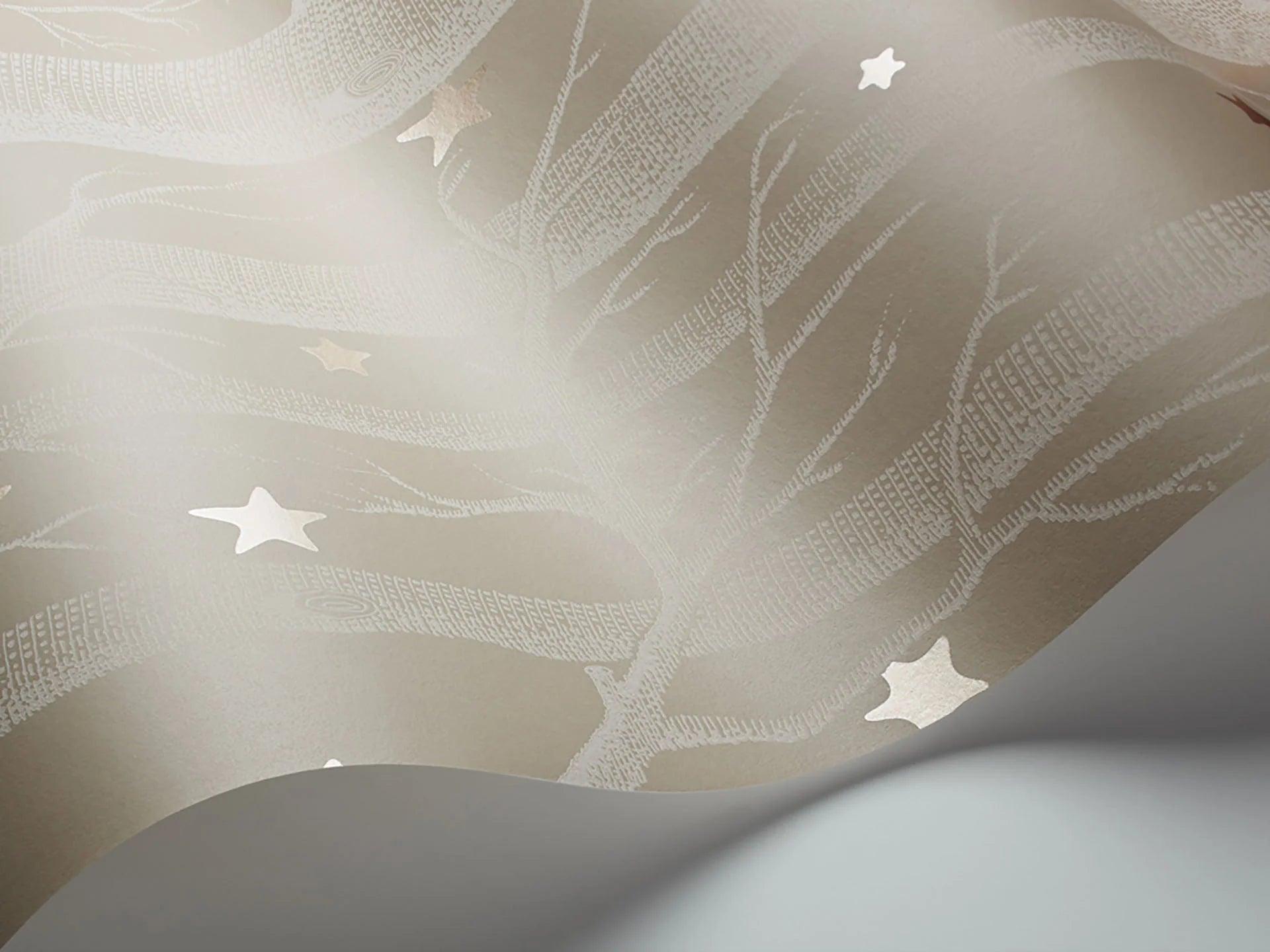 Tapeta WHIMSICAL - Woods & Stars brązowy Cole & Son Eye on Design