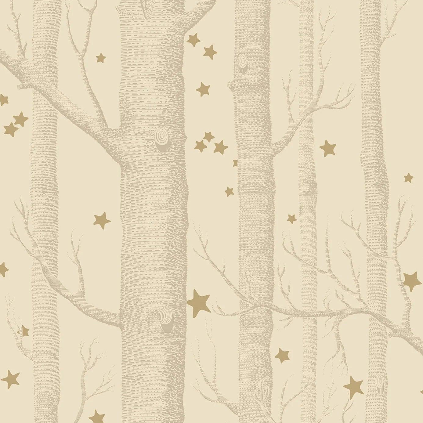 Tapeta WHIMSICAL - Woods & Stars kremowy Cole & Son Eye on Design