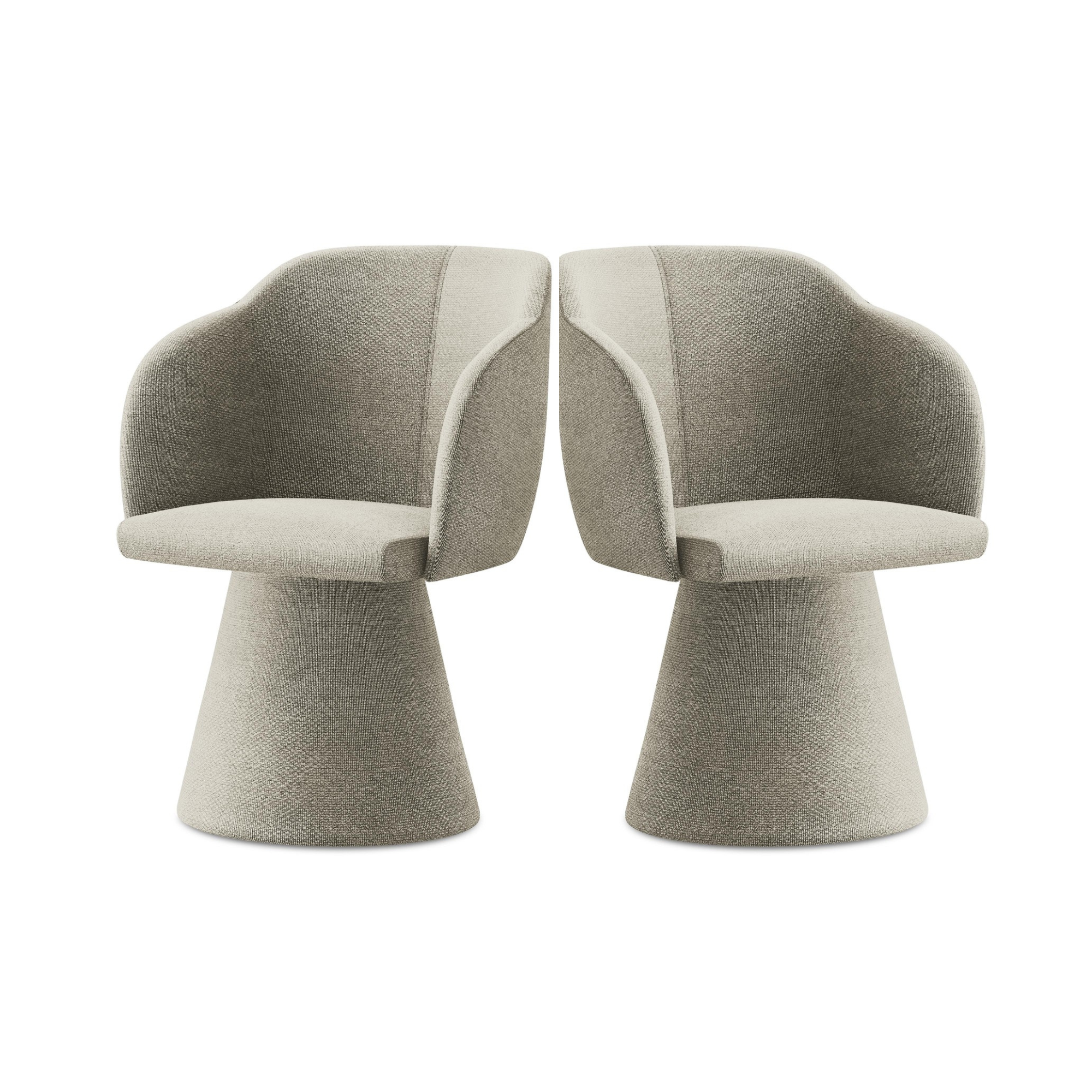 Stuhl KANOA taupe Boucle