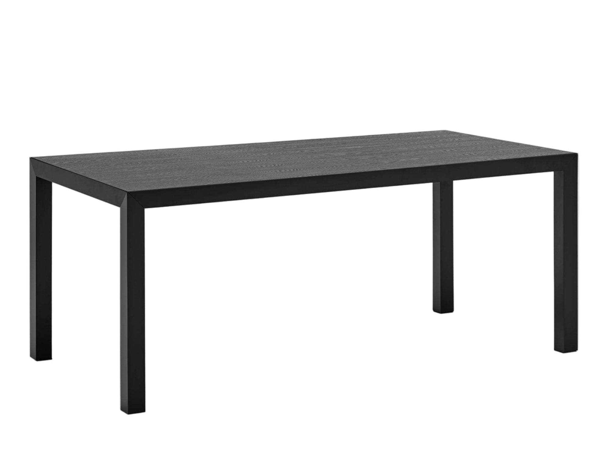 Tafel ALMA zwart eikenfineer