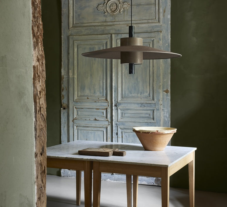 Hanglamp THESEE donkerbruin