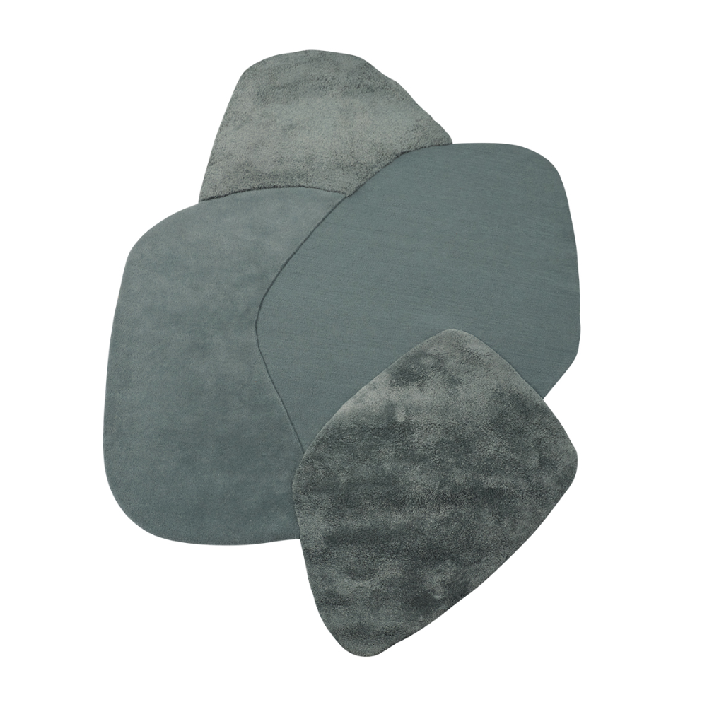 Vloerkleed MOLA blauw