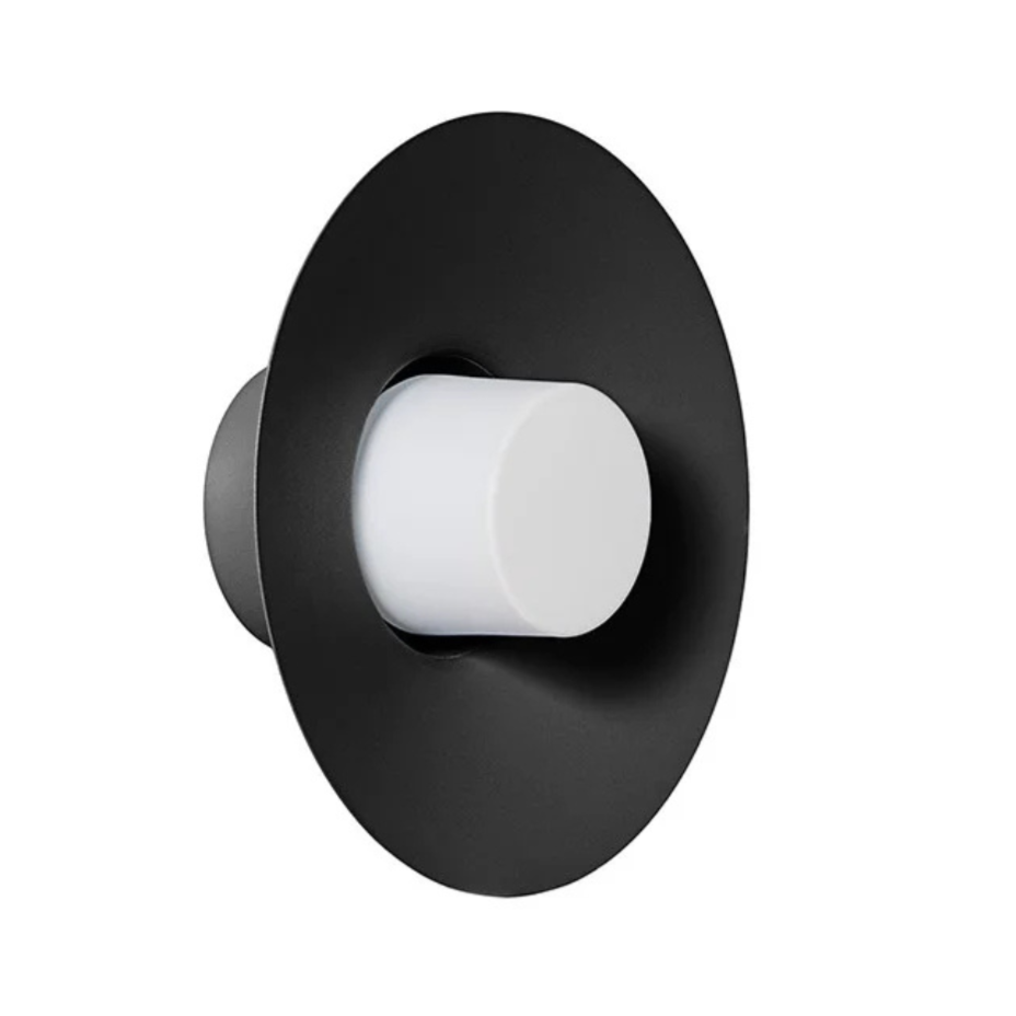 CAPONIO schwarze Wandleuchte