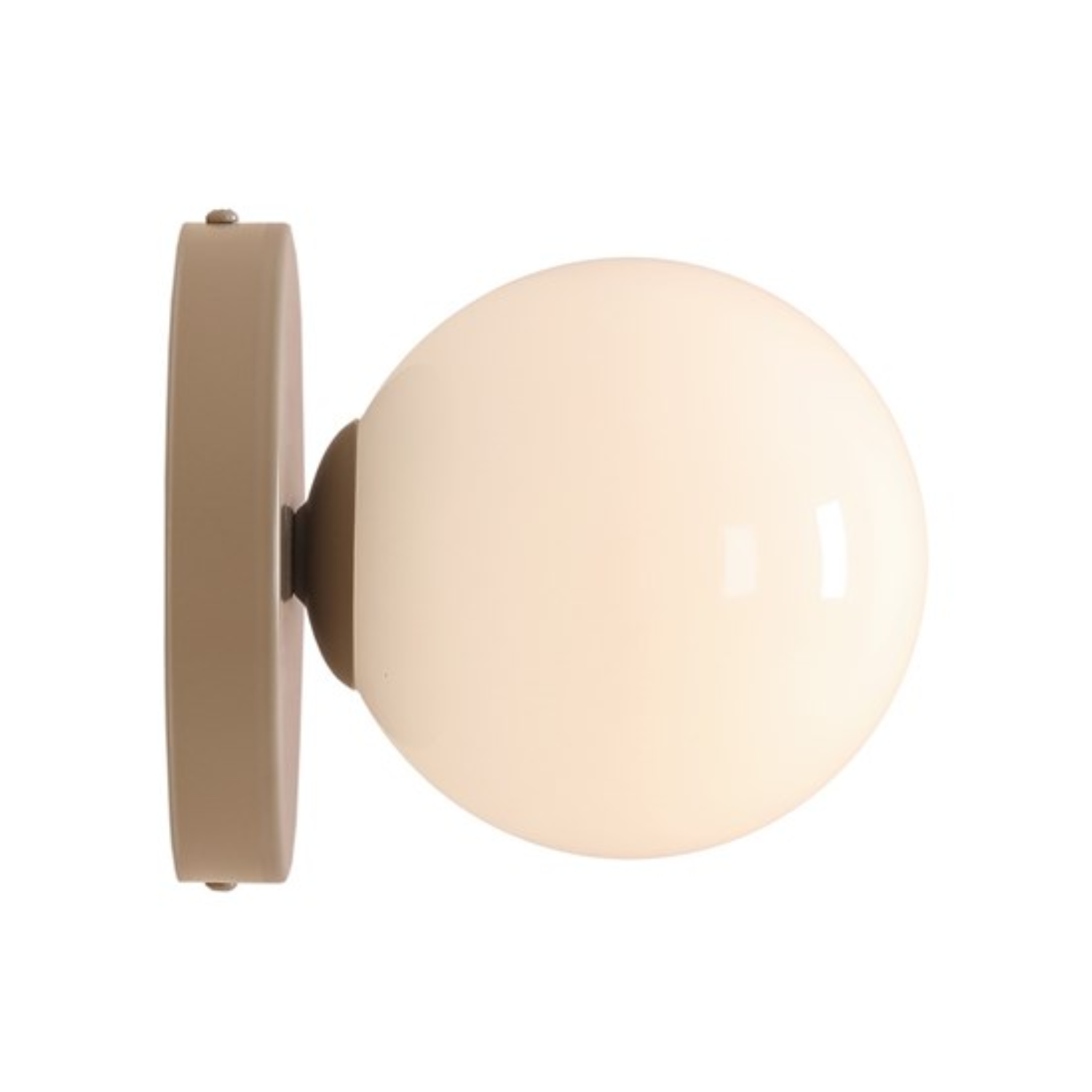 Ball Duo beige wall lamp